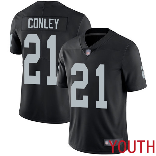 Oakland Raiders Limited Black Youth Gareon Conley Home Jersey NFL Football 21 Vapor Untouchable Jersey